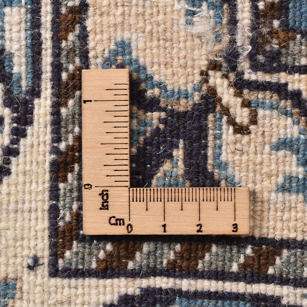 Perzisch tapijt - Nain - 233 x 168 cm - lichtblauw