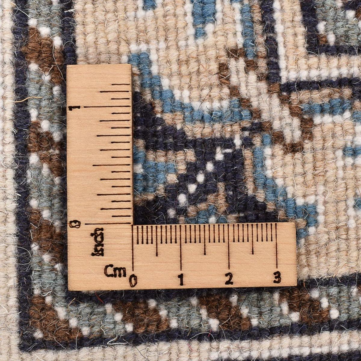 Perzisch tapijt - Nain - 238 x 161 cm - donkerblauw