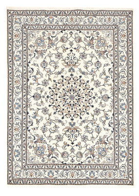 Perzisch tapijt - Nain - 241 x 170 cm - licht beige