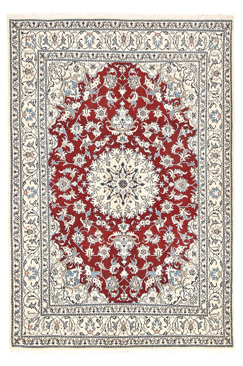 Perzisch tapijt - Nain - 244 x 165 cm - rood