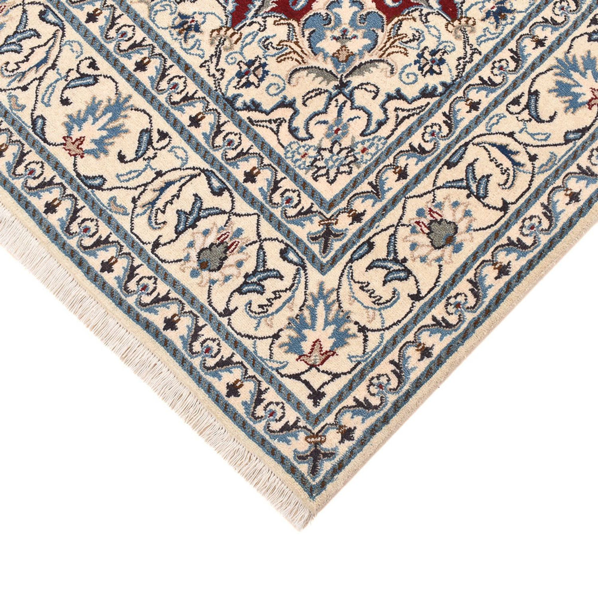 Perzisch tapijt - Nain - 244 x 165 cm - rood