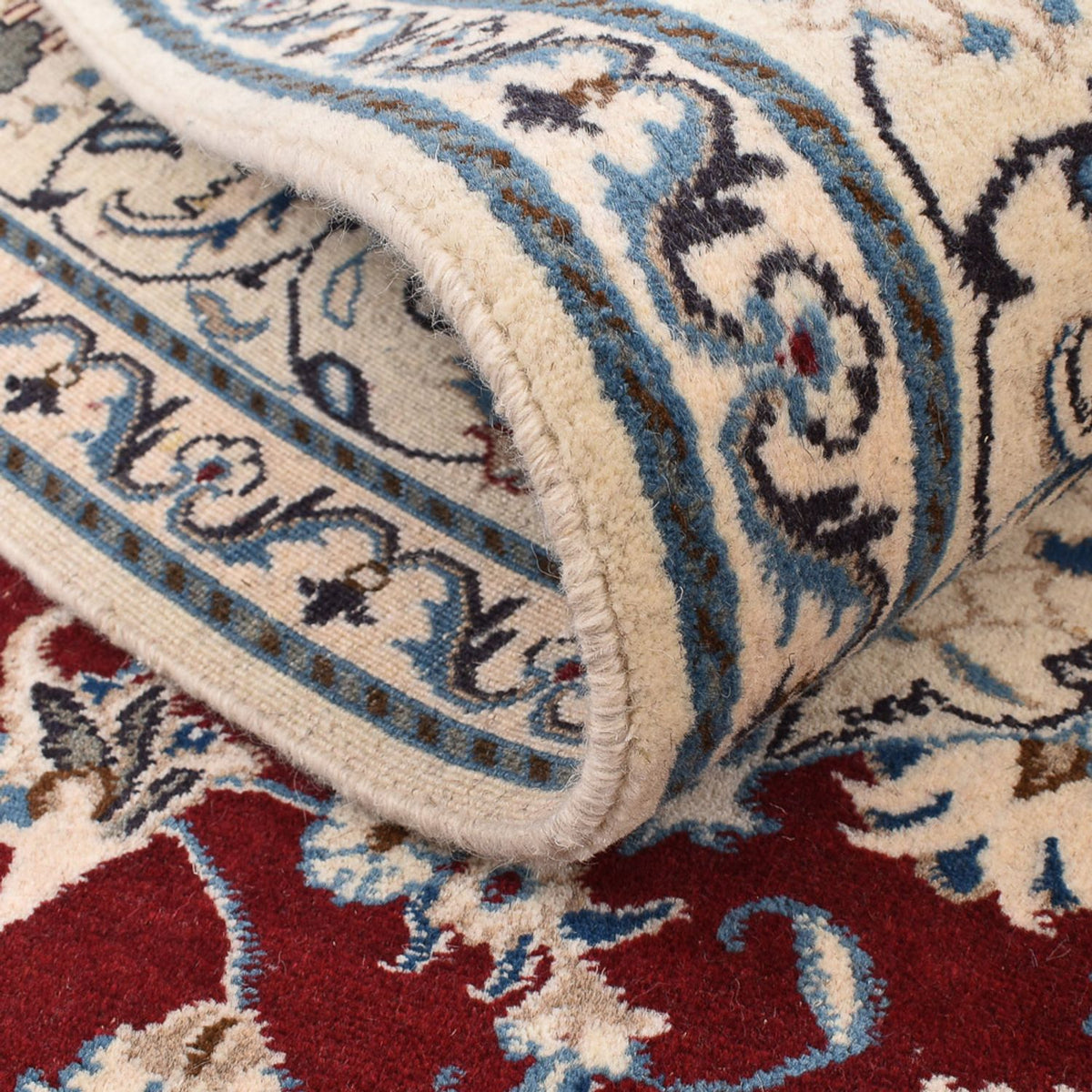 Perzisch tapijt - Nain - 244 x 165 cm - rood