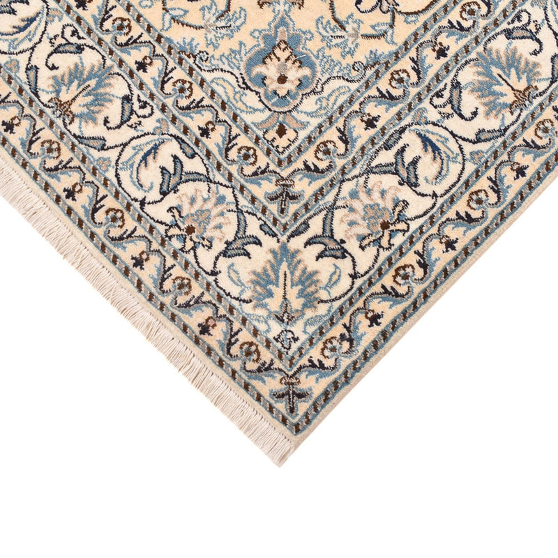 Perzisch tapijt - Nain - 193 x 145 cm - licht beige