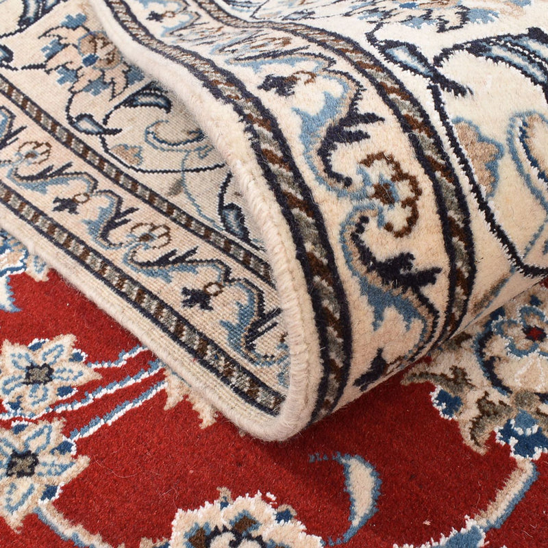 Perzisch tapijt - Nain vierkant  - 203 x 193 cm - rood