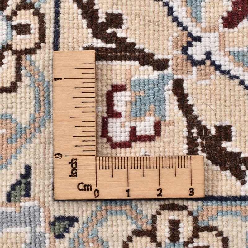 Perzisch tapijt - Nain - Koninklijk - 201 x 149 cm - lichtblauw