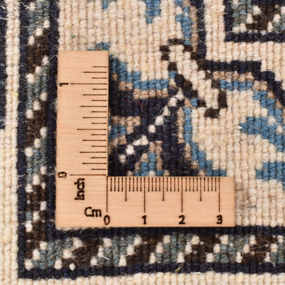 Perzisch tapijt - Nain - 252 x 161 cm - donkerblauw