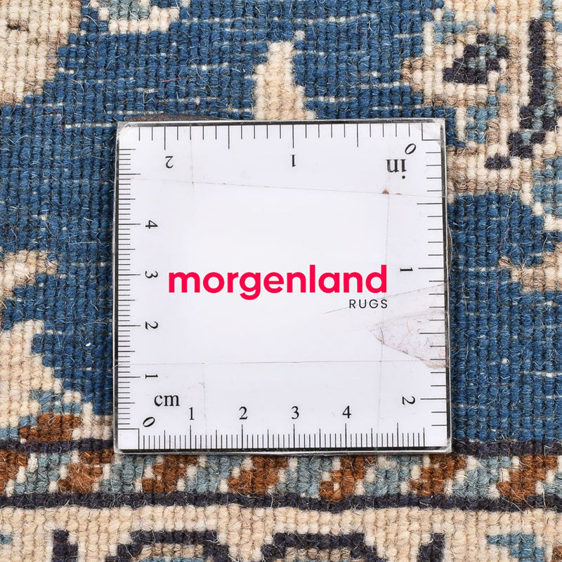 Loper Perzisch tapijt - Nain - 209 x 78 cm - blauw