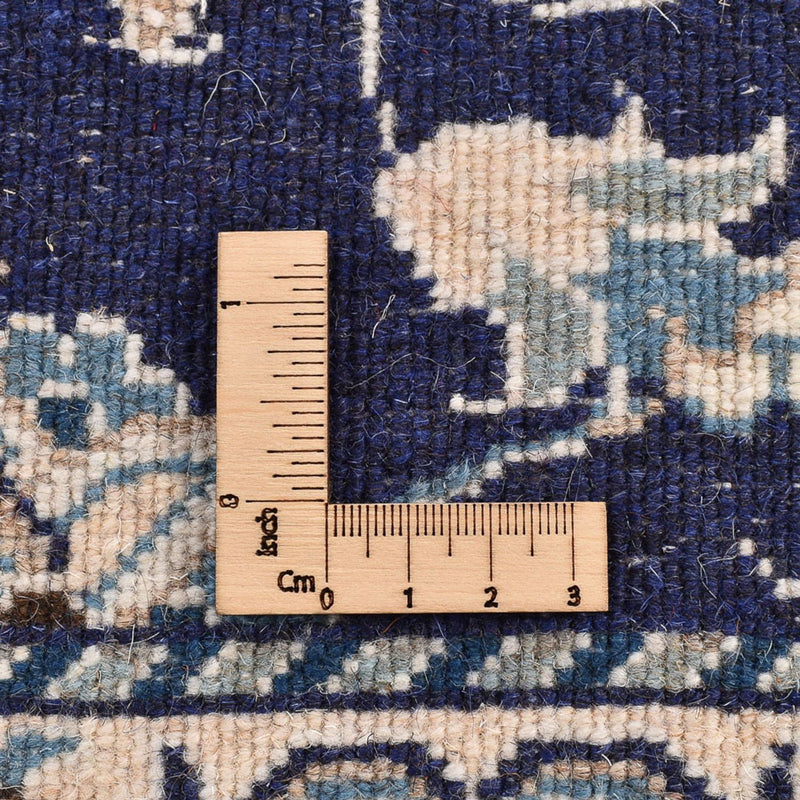 Loper Perzisch tapijt - Nain - 241 x 79 cm - donkerblauw