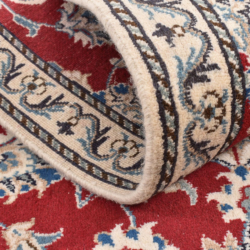 Loper Perzisch tapijt - Nain - 208 x 79 cm - rood