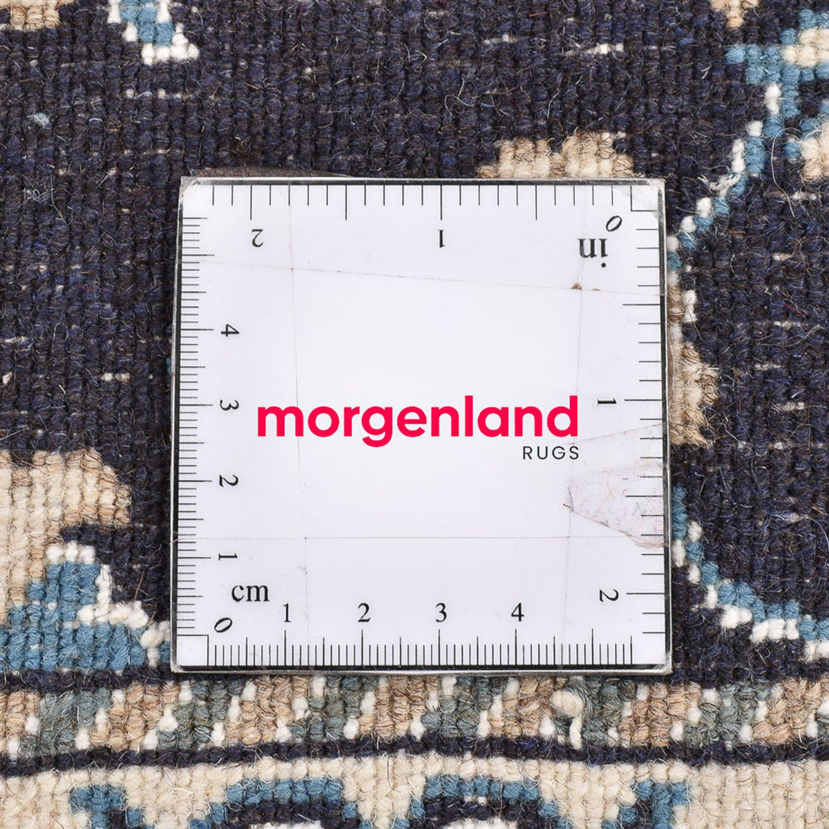 Loper Perzisch tapijt - Nain - 200 x 78 cm - donkerblauw