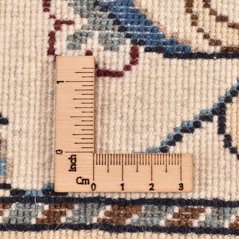 Loper Perzisch tapijt - Nain - 298 x 78 cm - wit  crème