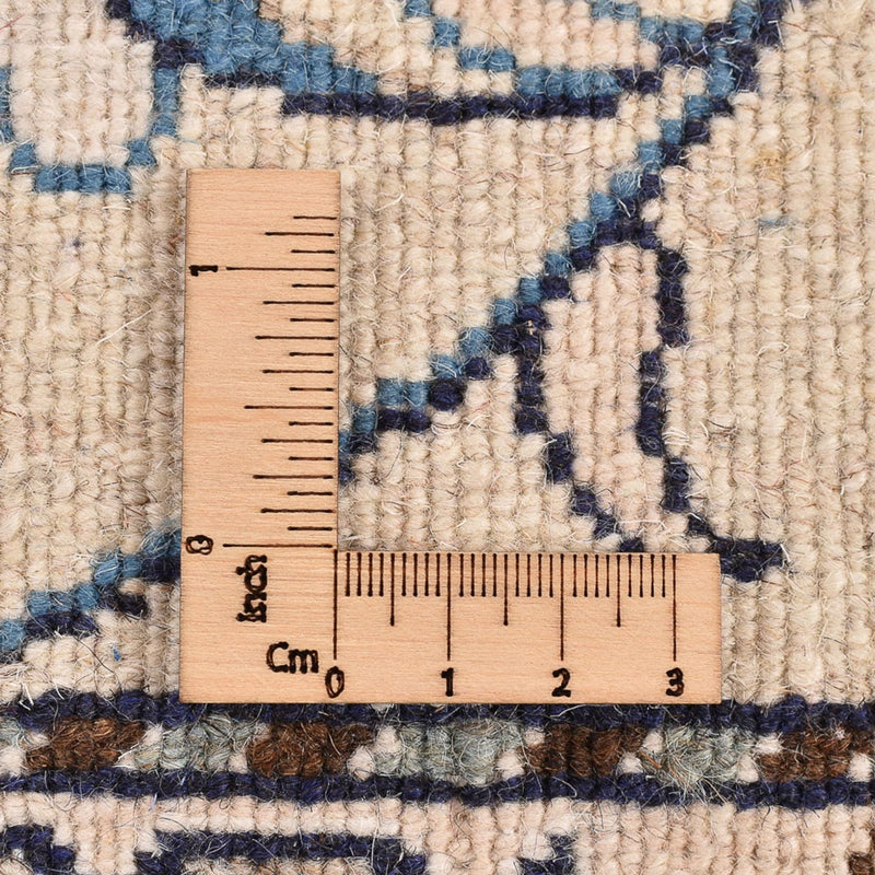 Loper Perzisch tapijt - Nain - 307 x 78 cm - wit  crème