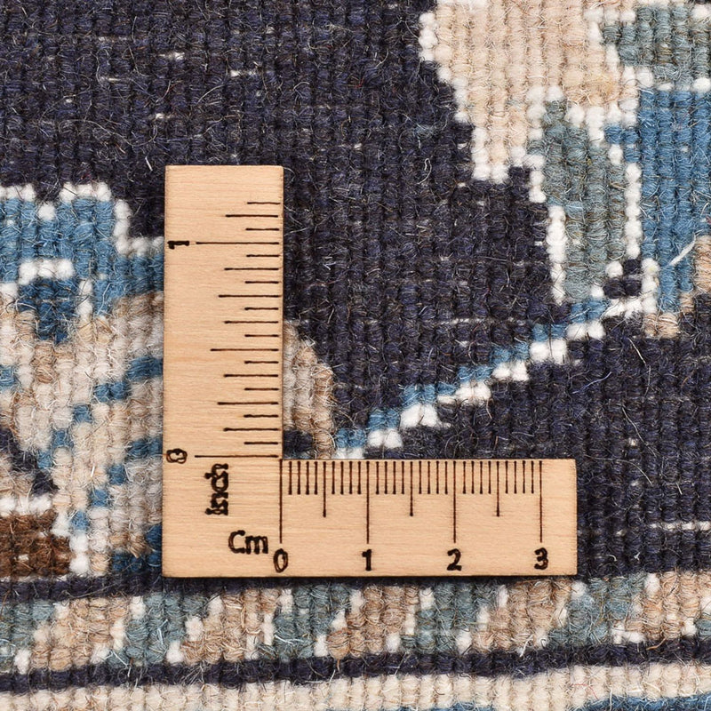 Loper Perzisch tapijt - Nain - 250 x 80 cm - donkerblauw