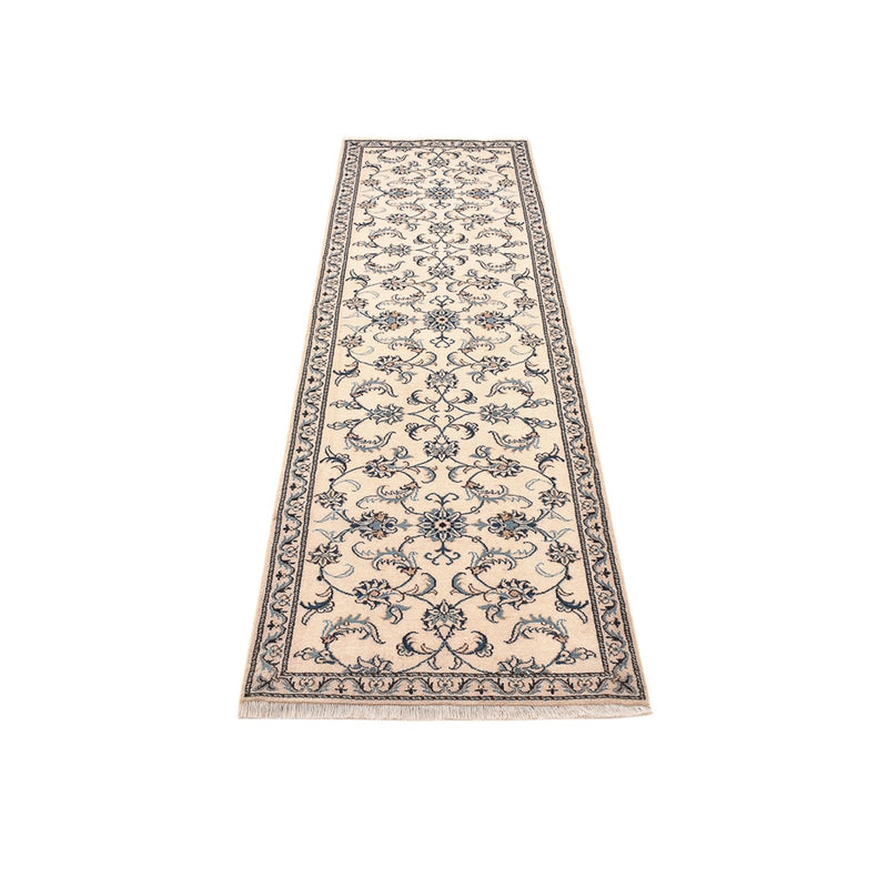 Loper Perzisch tapijt - Nain - 286 x 80 cm - beige