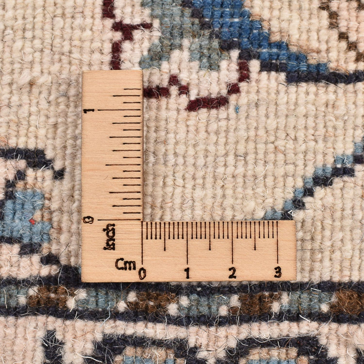 Loper Perzisch tapijt - Nain - 286 x 80 cm - beige