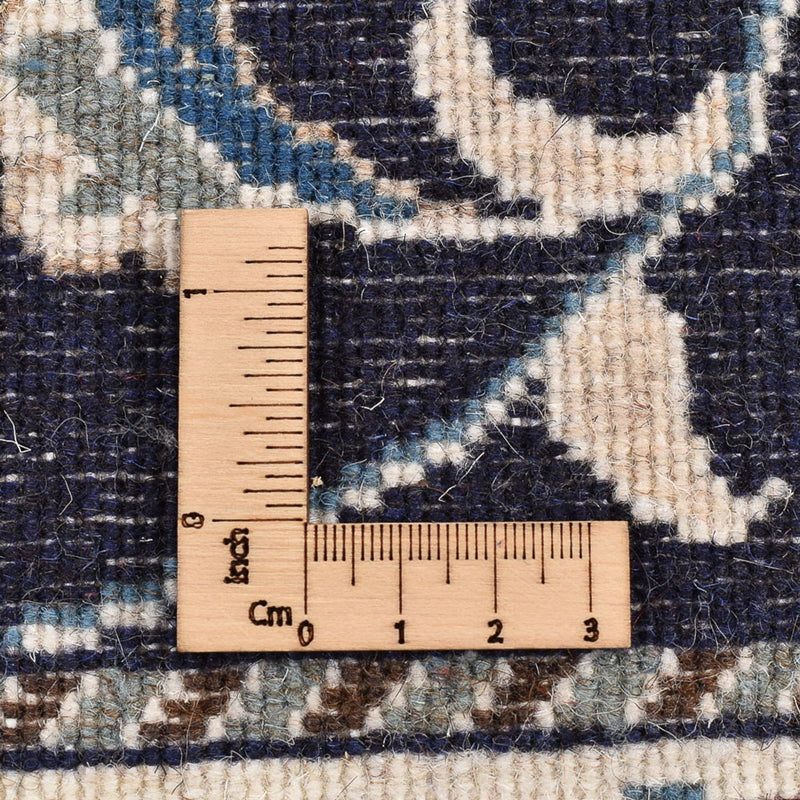 Loper Perzisch tapijt - Nain - 290 x 79 cm - donkerblauw