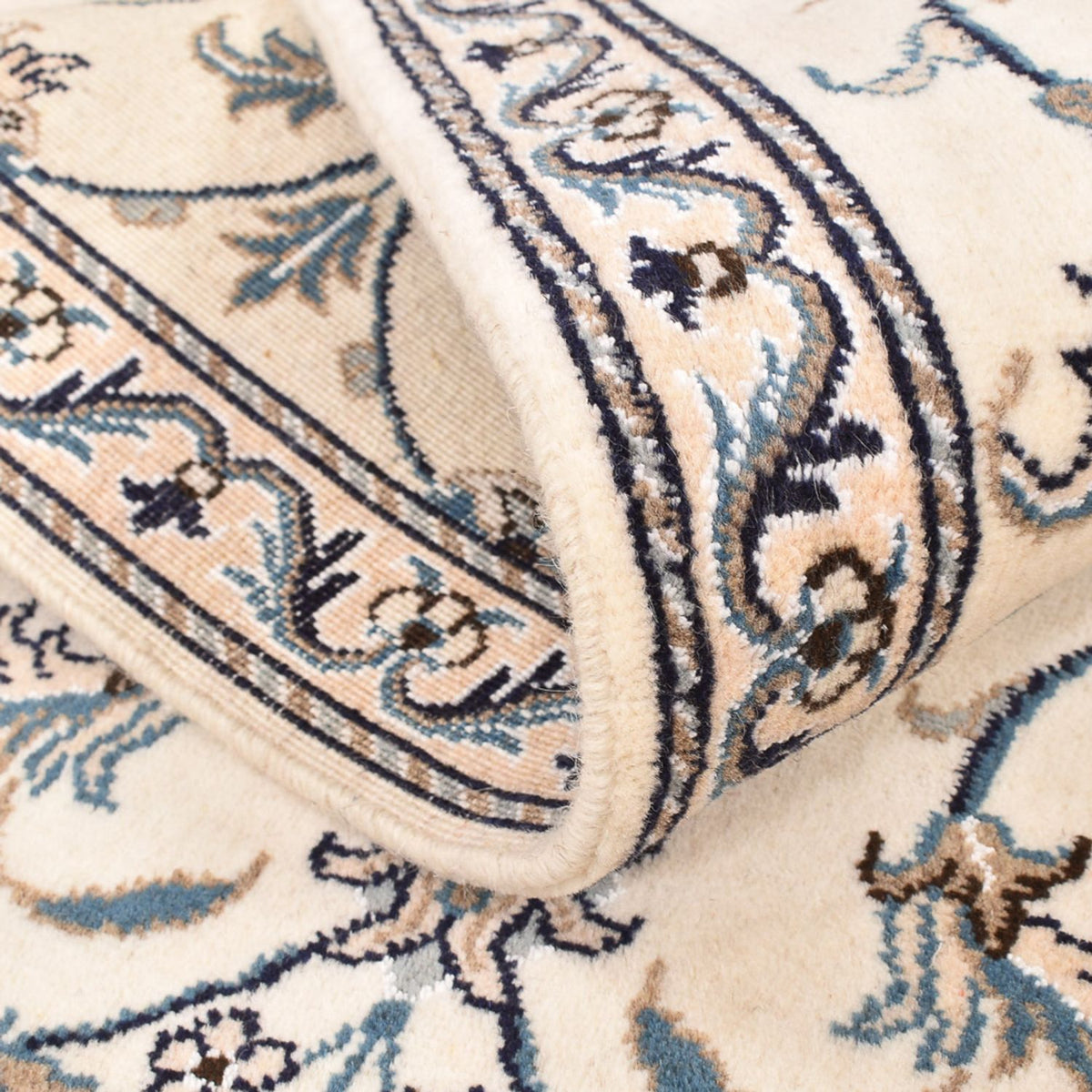 Perzisch tapijt - Nain - 137 x 87 cm - licht beige