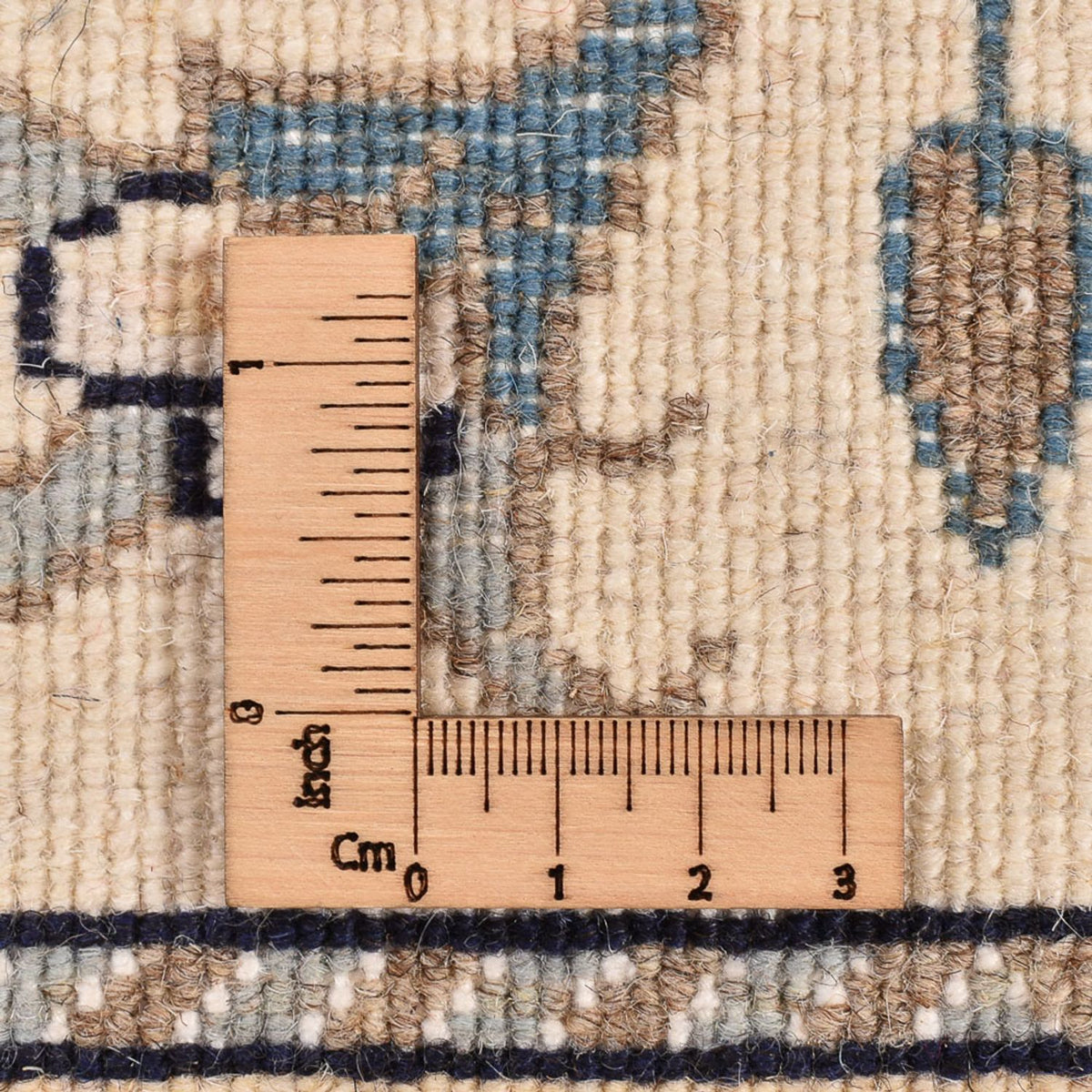 Perzisch tapijt - Nain - 137 x 87 cm - licht beige