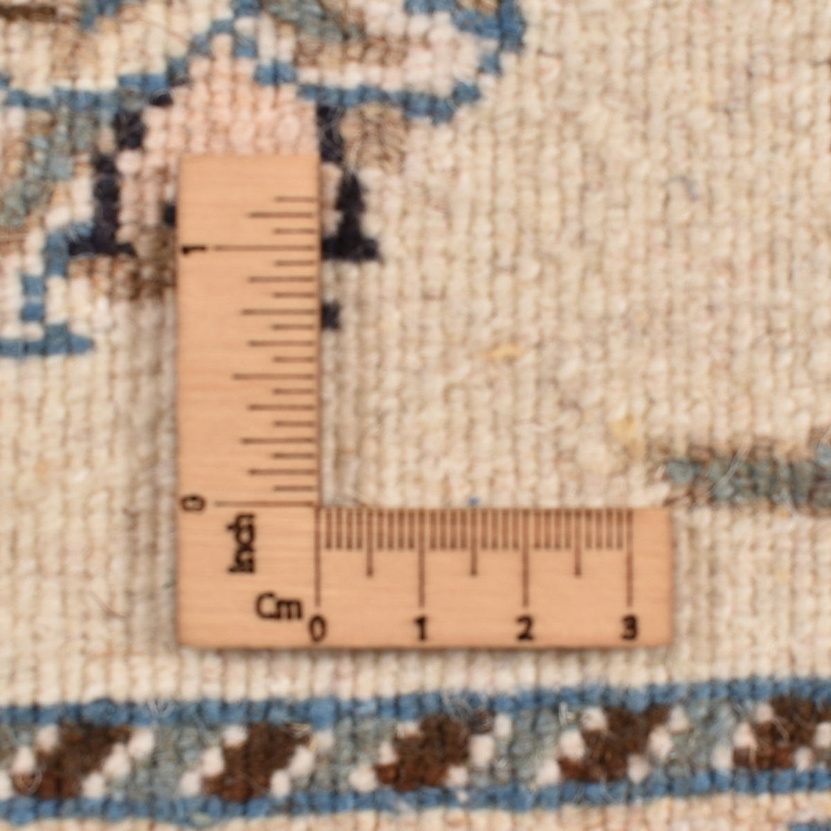 Perzisch tapijt - Nain - 136 x 87 cm - licht beige