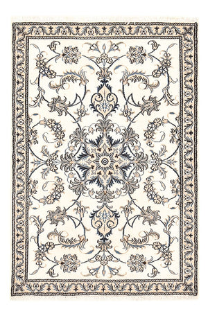 Perzisch tapijt - Nain - 137 x 88 cm - licht beige