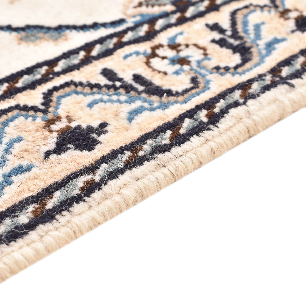 Perzisch tapijt - Nain - 137 x 88 cm - licht beige