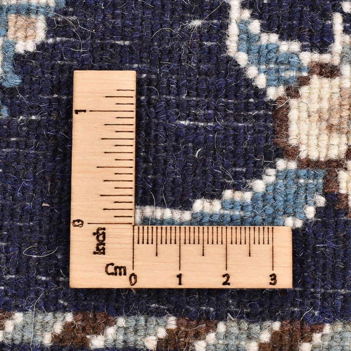 Perzisch tapijt - Nain - 137 x 87 cm - donkerblauw