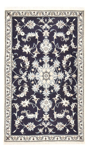 Perzisch tapijt - Nain - 150 x 90 cm - donkerblauw