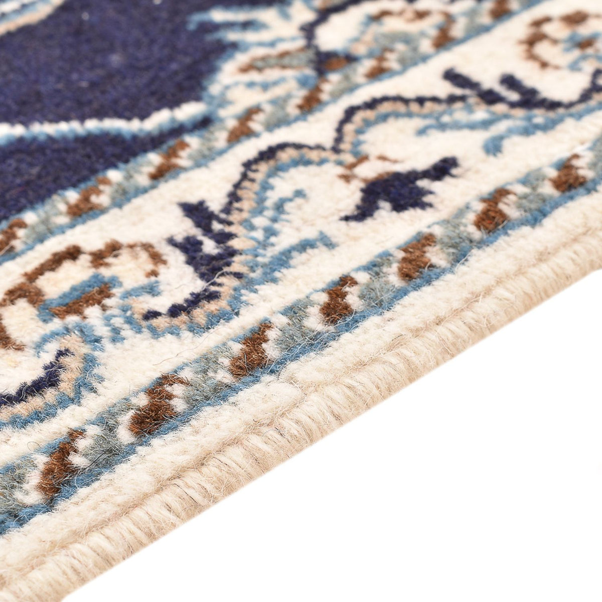 Perzisch tapijt - Nain - 150 x 90 cm - donkerblauw