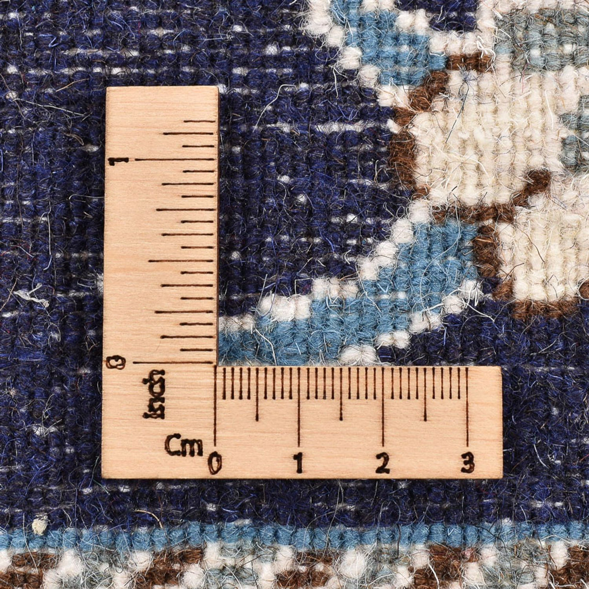 Perzisch tapijt - Nain - 150 x 90 cm - donkerblauw