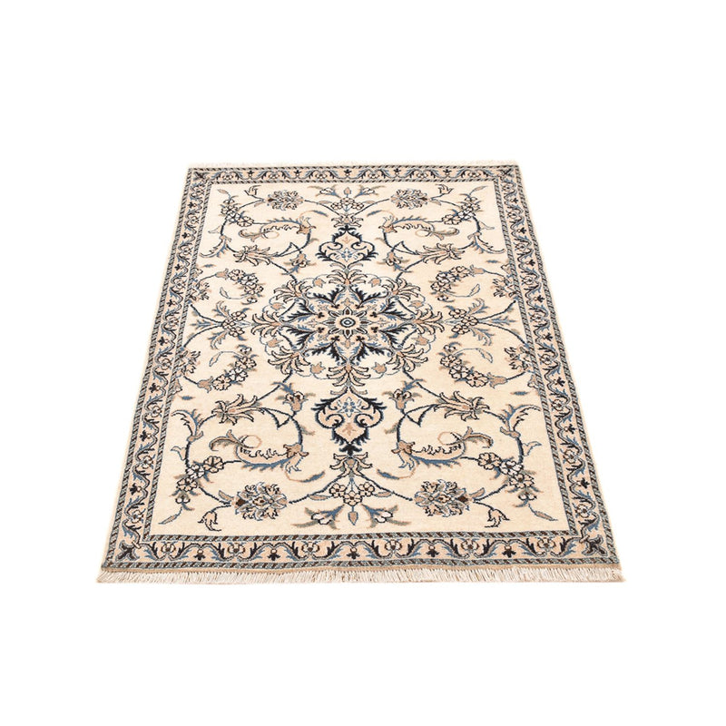 Perzisch tapijt - Nain - 137 x 90 cm - beige