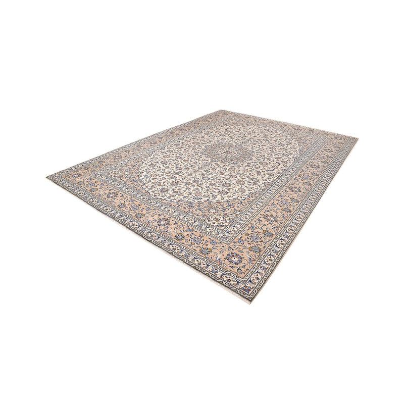 Perzisch tapijt - Keshan - 405 x 295 cm - donker beige