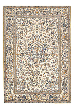 Perzisch tapijt - Keshan - 287 x 192 cm - donker beige