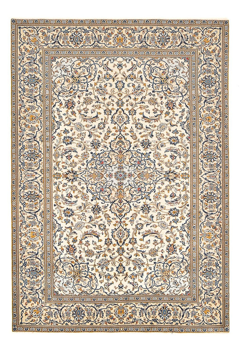 Perzisch tapijt - Keshan - 287 x 192 cm - donker beige