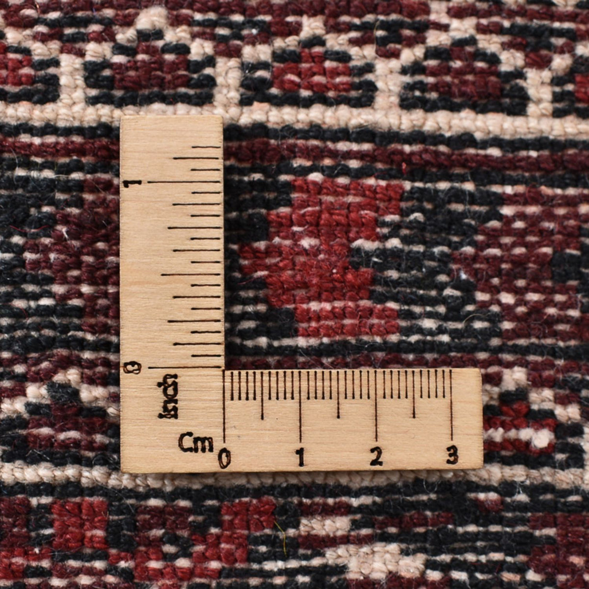 Turkaman tapijt - 303 x 200 cm - veelkleurig