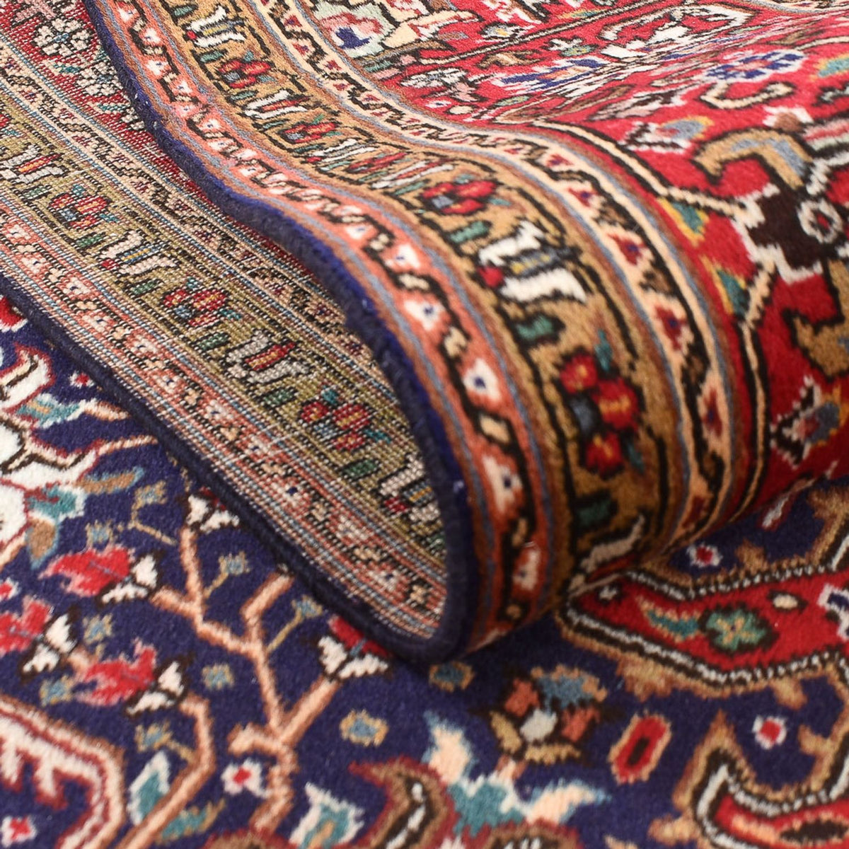 Perzisch tapijt - Tabriz - 295 x 200 cm - donkerblauw