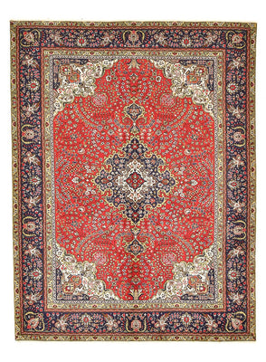 Perzisch tapijt - Tabriz - 275 x 190 cm - rood