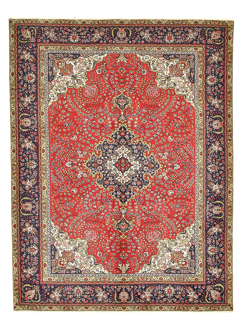 Perzisch tapijt - Tabriz - 275 x 190 cm - rood