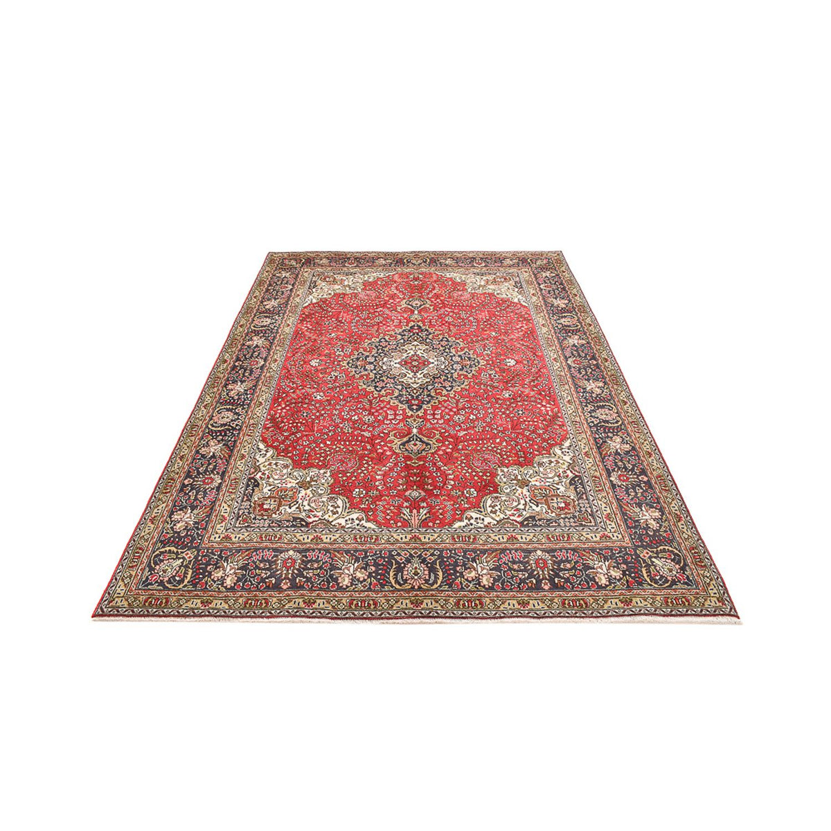 Perzisch tapijt - Tabriz - 297 x 195 cm - rood
