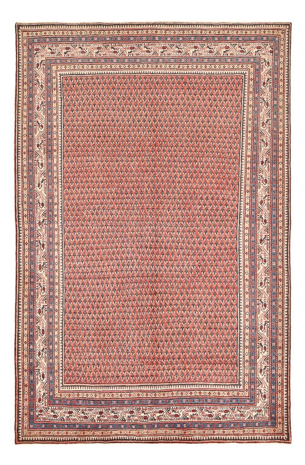 Perzisch tapijt - Mir - 330 x 215 cm - licht rood