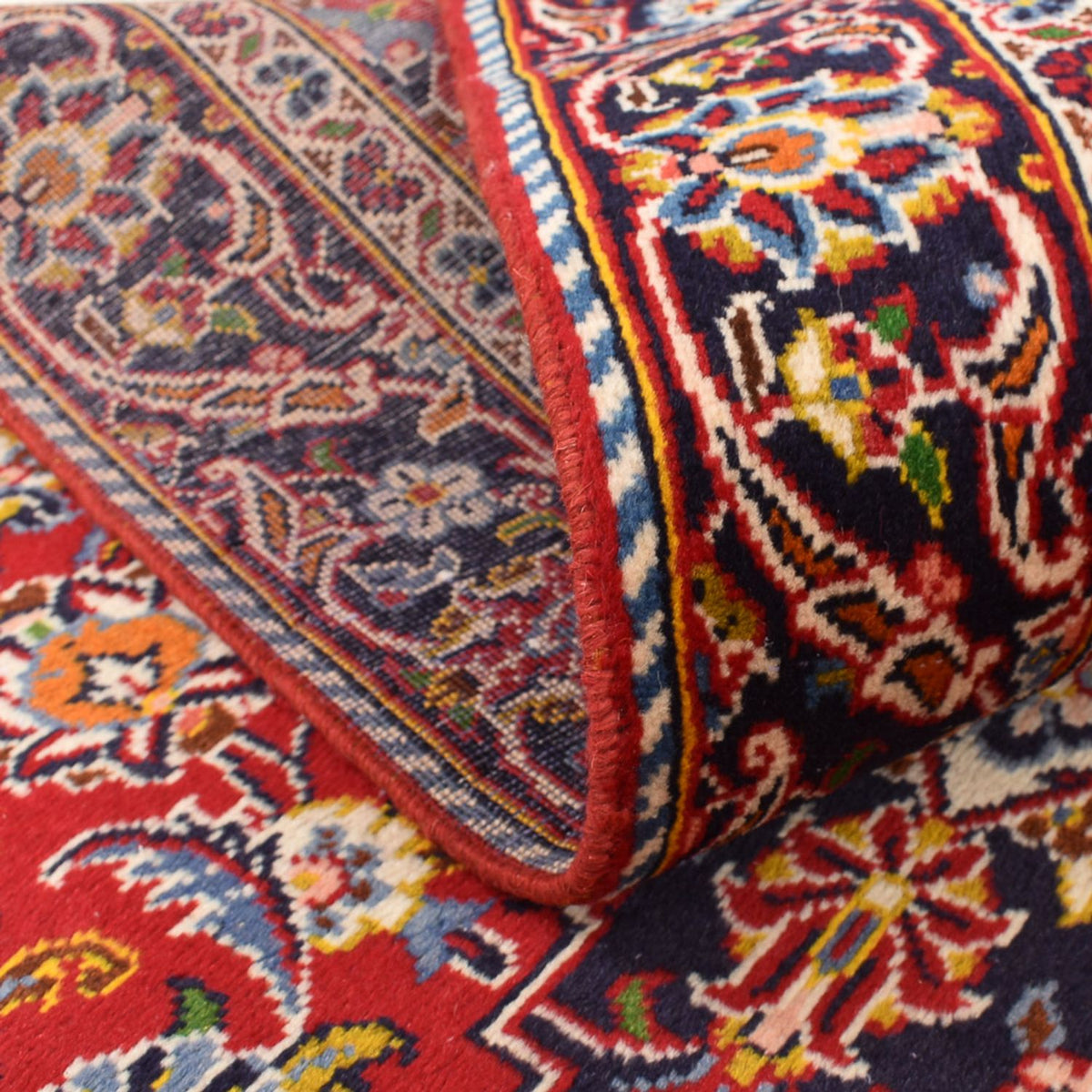 Perzisch tapijt - Keshan - 193 x 117 cm - rood