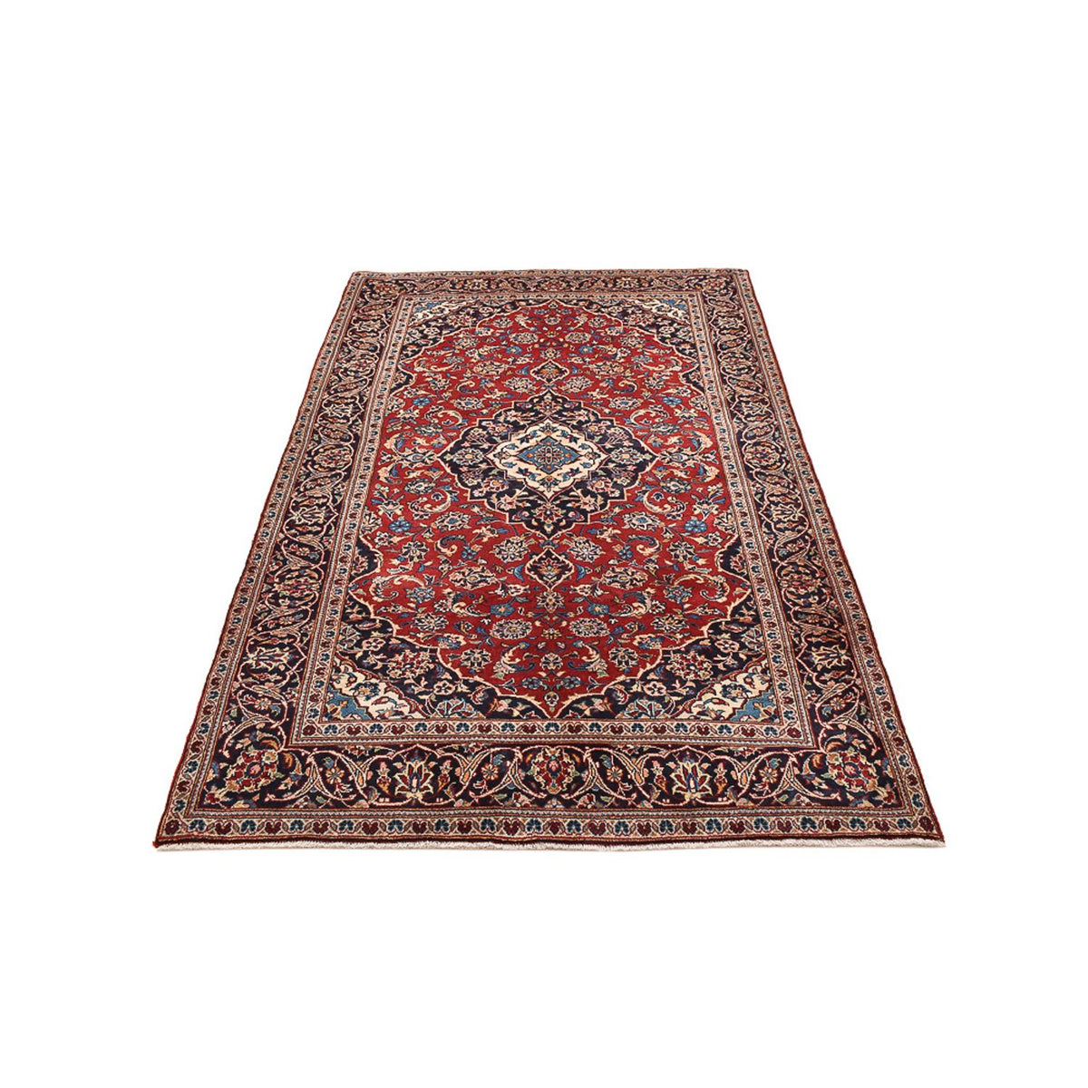 Perzisch tapijt - Keshan - 257 x 146 cm - rood