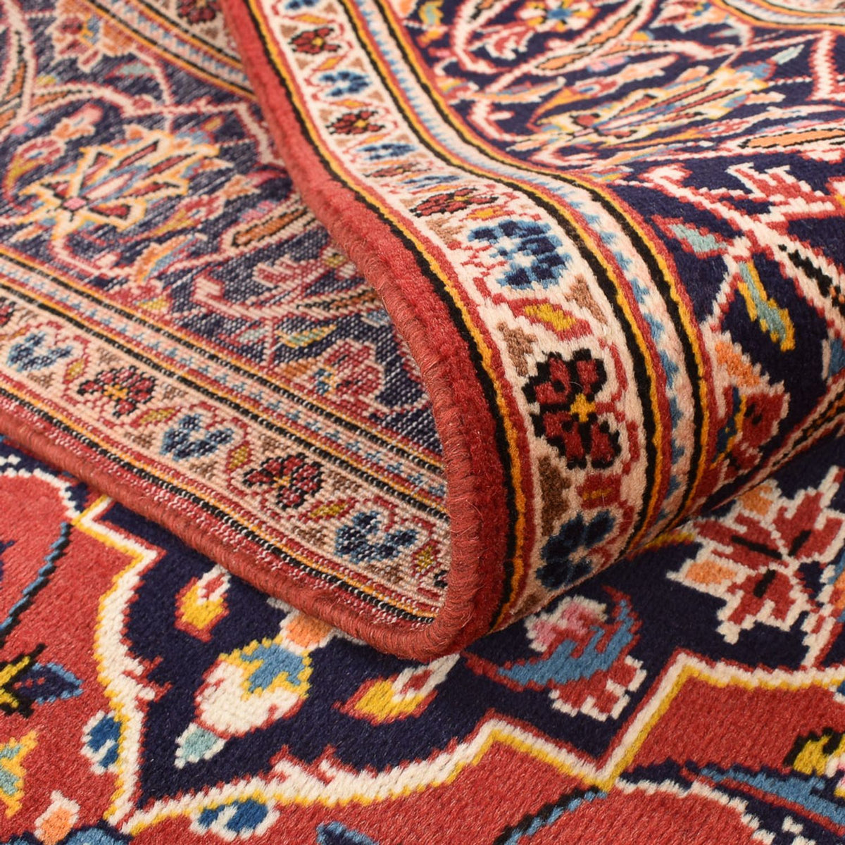 Perzisch tapijt - Keshan - 260 x 147 cm - licht rood