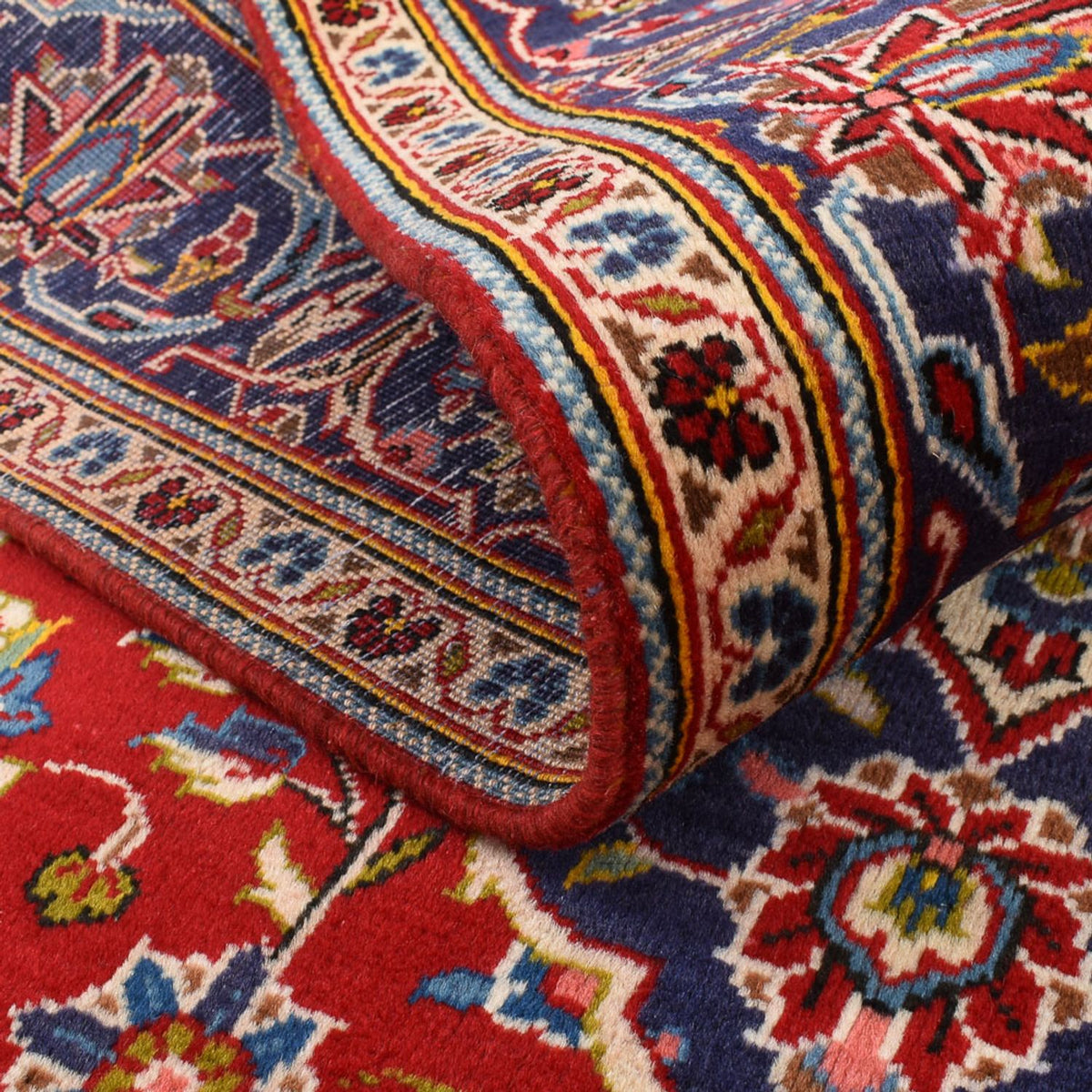 Perzisch tapijt - Keshan - 243 x 148 cm - rood