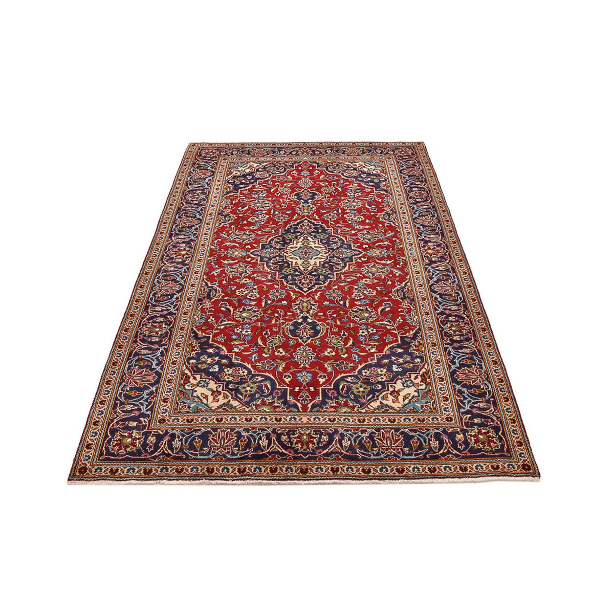 Perzisch tapijt - Keshan - 243 x 148 cm - rood