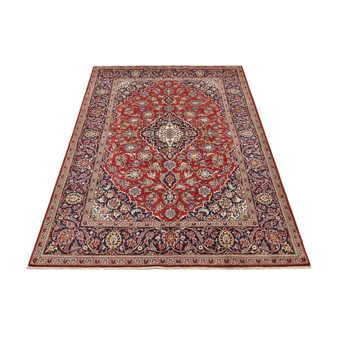 Perzisch tapijt - Keshan - 216 x 138 cm - rood
