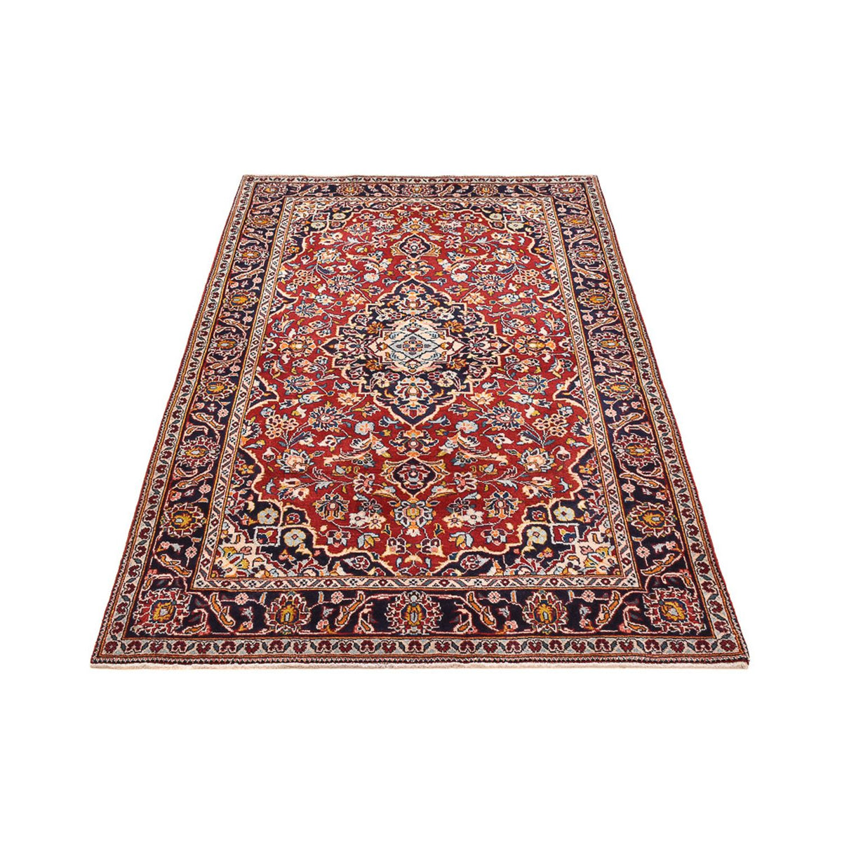Perzisch tapijt - Keshan - 205 x 124 cm - rood
