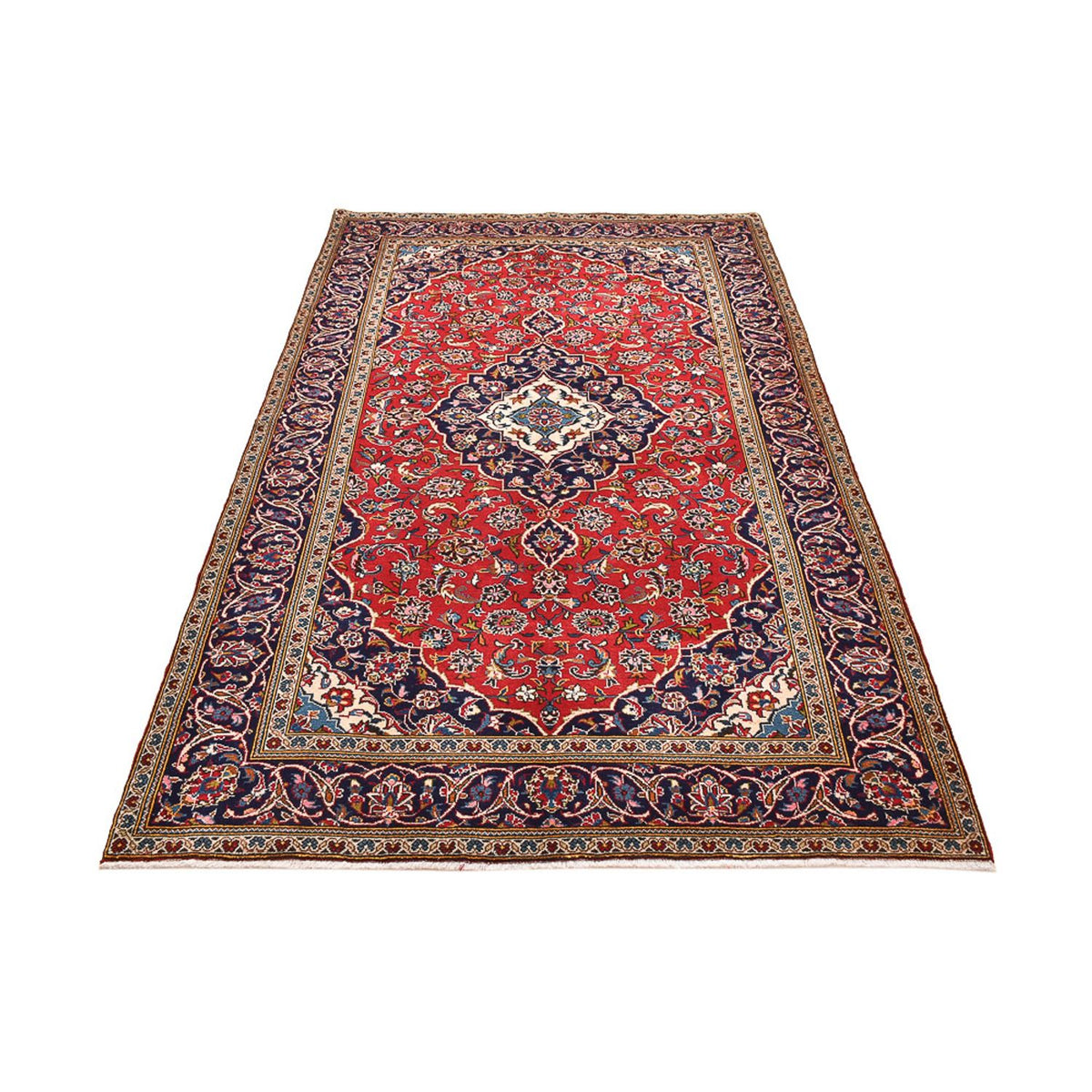 Perzisch tapijt - Keshan - 265 x 150 cm - rood