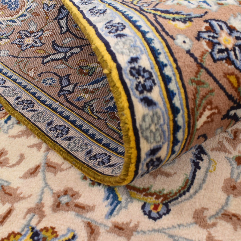 Perzisch tapijt - Keshan - 223 x 138 cm - licht beige