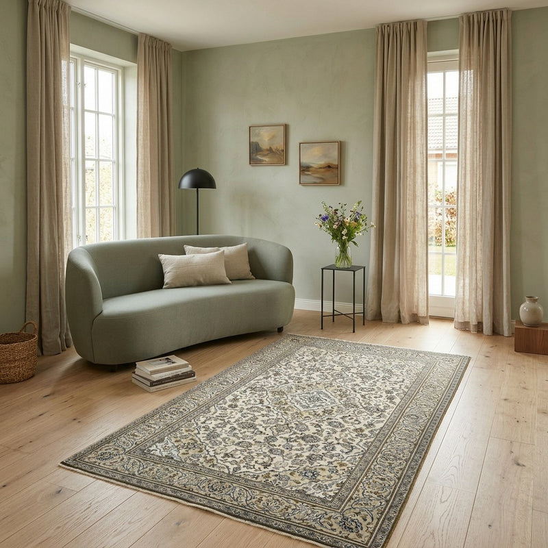 Kashan Tapijt 254x145cm - Perzisch tapijt