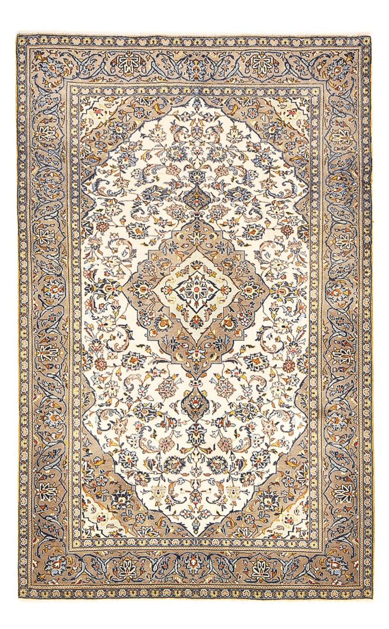 Perzisch tapijt - Keshan - 230 x 145 cm - licht beige